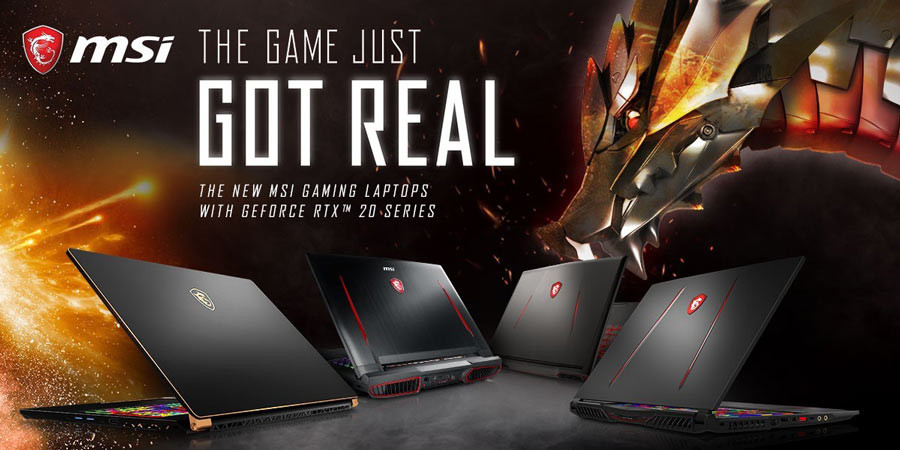 MSI portatiles 2019