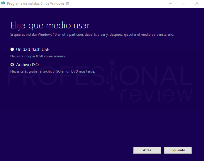 no se puede instalar Windows en este disco paso 03
