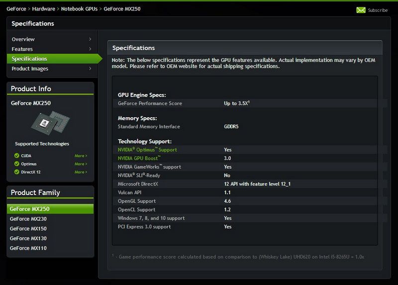 NVIDIA anuncia nuevas GPUs para portátiles: MX 250 y MX 230