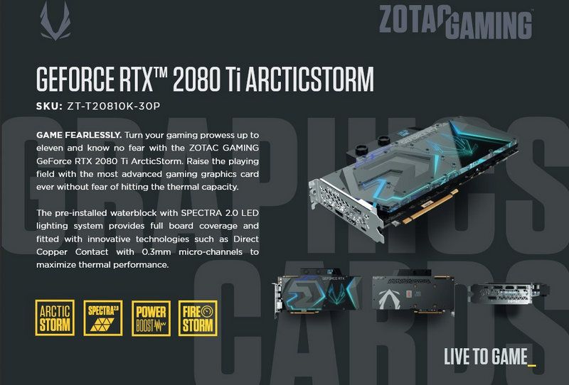 RTX 2080 Ti ArcticStorm