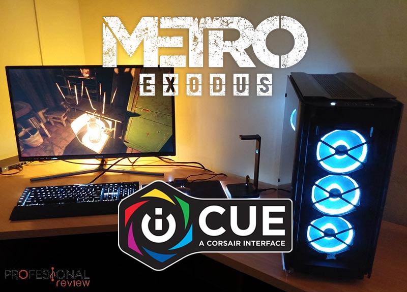 Metro Exodus + Setup Corsair con iCUE