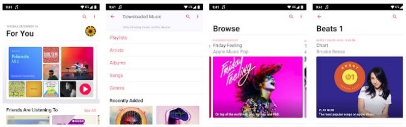 Apple Music para Android se actualiza con nueva pestaña Explorar y soporte para Chromebook