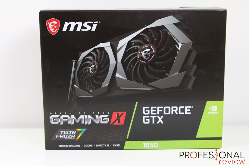 MSI GeForce GTX 1650 gaming X review