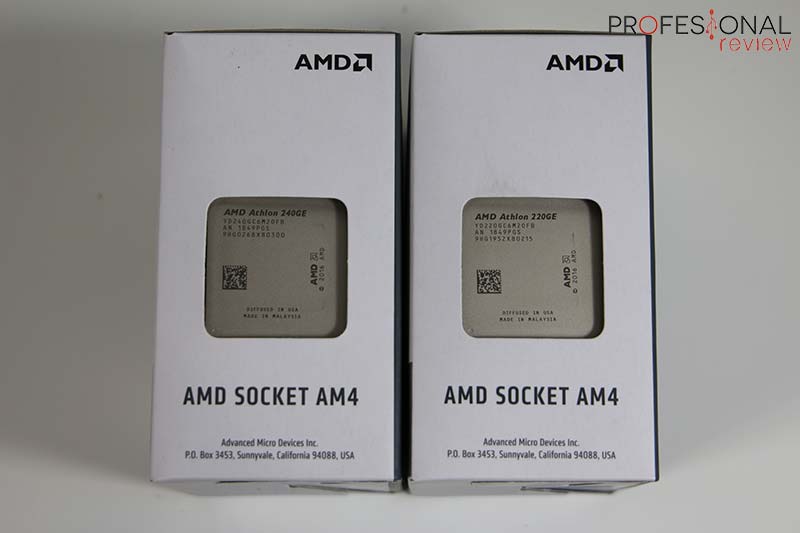 AMD Athlon 240GE y AMD Athlon 220GE