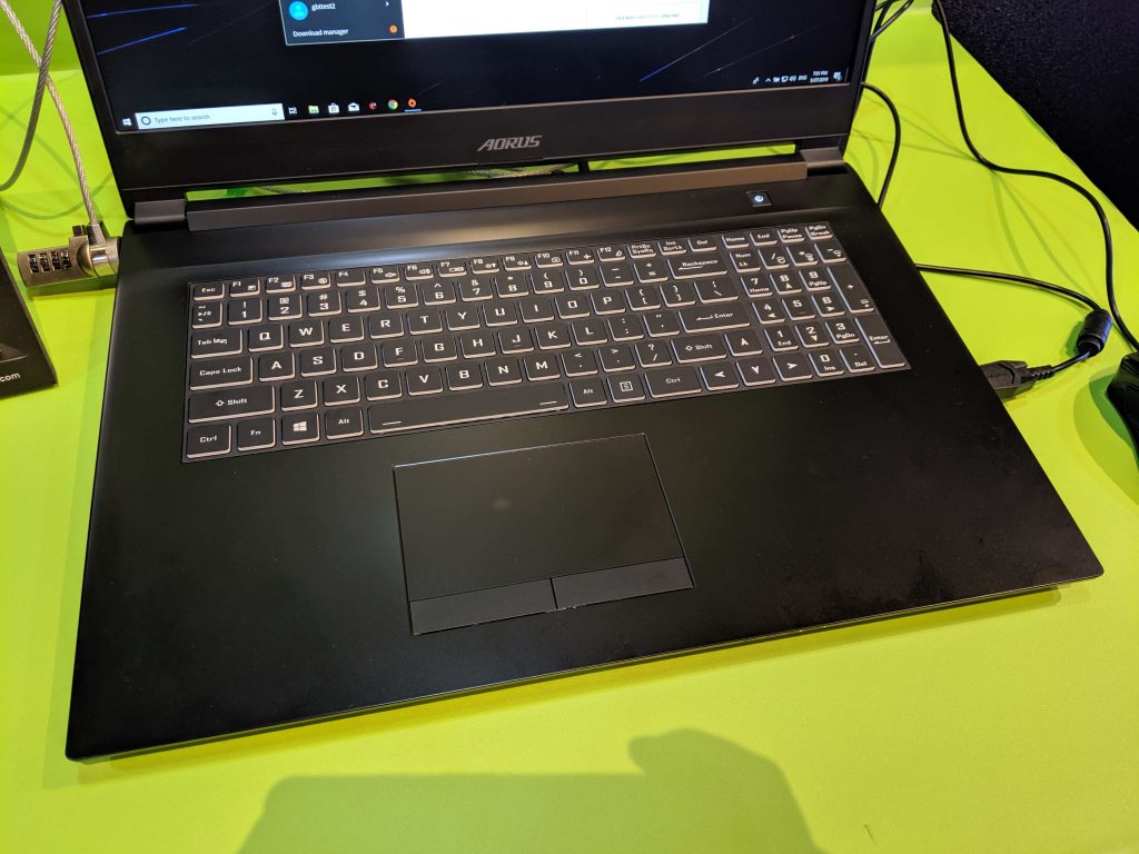 Teclado AORUS 7 Teclado del AORUS 7