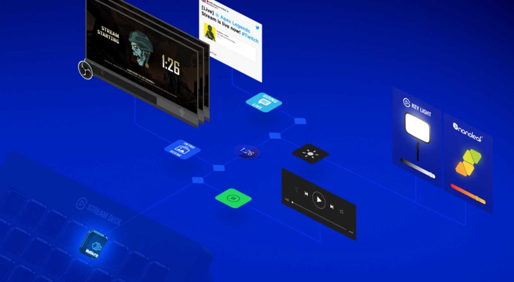 macros elgato Stream Deck XL Asignación de macros
