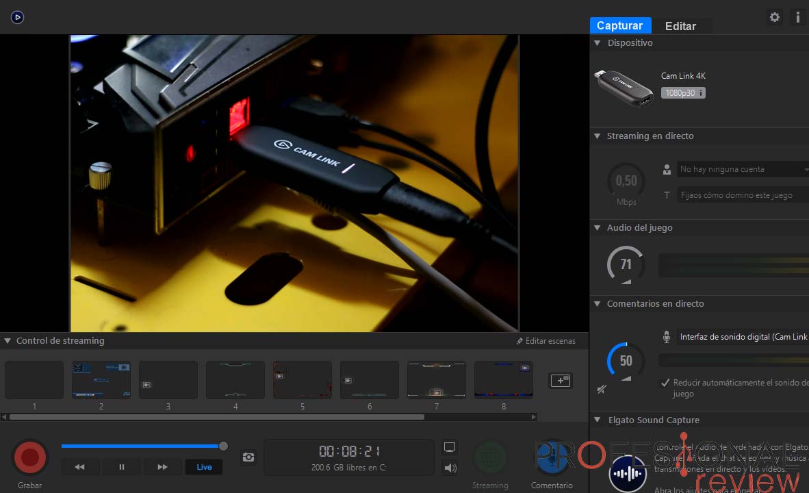 Elgato Cam Link 4k Review En Espanol Analisis Completo