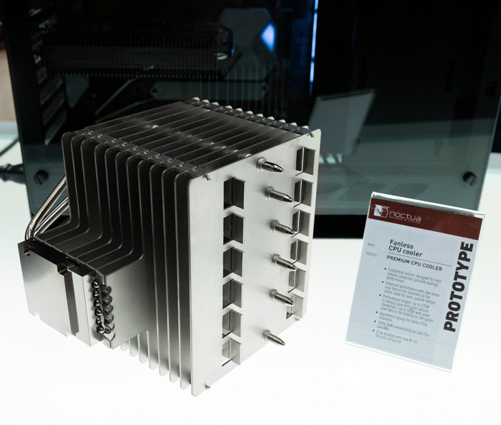 Prototipo de disipador pasivo Noctua