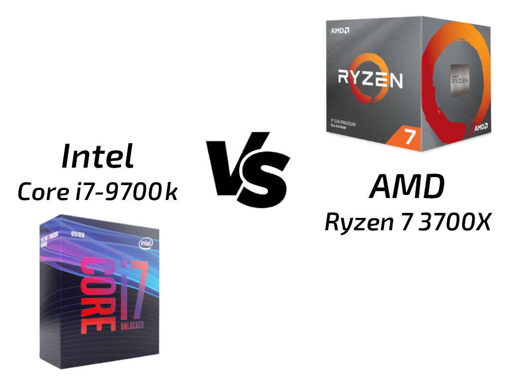 AMD Ryzen 7 3700X vs Core i7-9700k