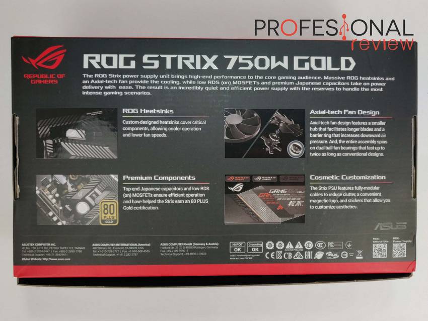 ASUS ROG Strix 750W