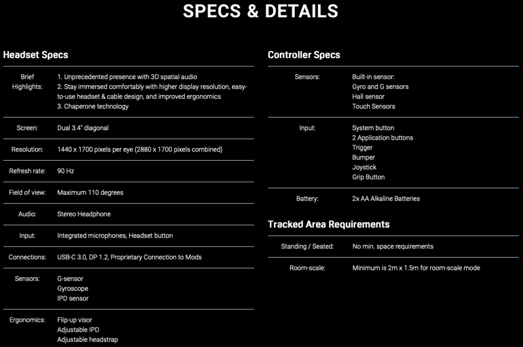 Especificaciones Especificaciones