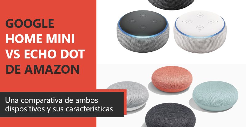 Comparación de todos los altavoces inteligentes Google Home