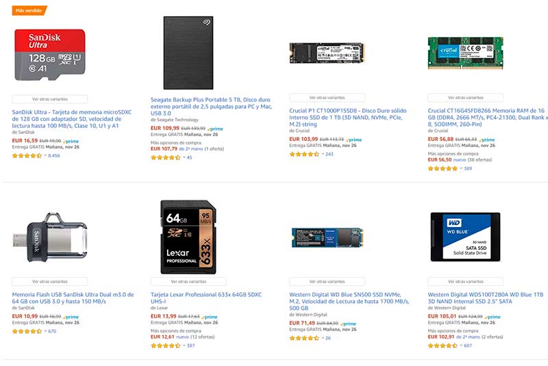 Black Friday de hardware y tecnología Black Friday de hardware y tecnología