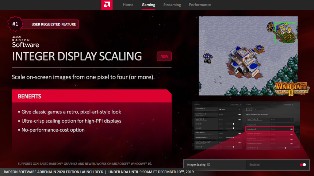display scaling