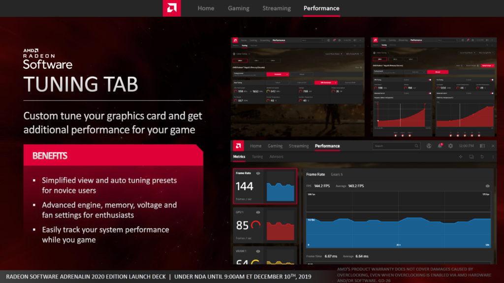 tuning tab