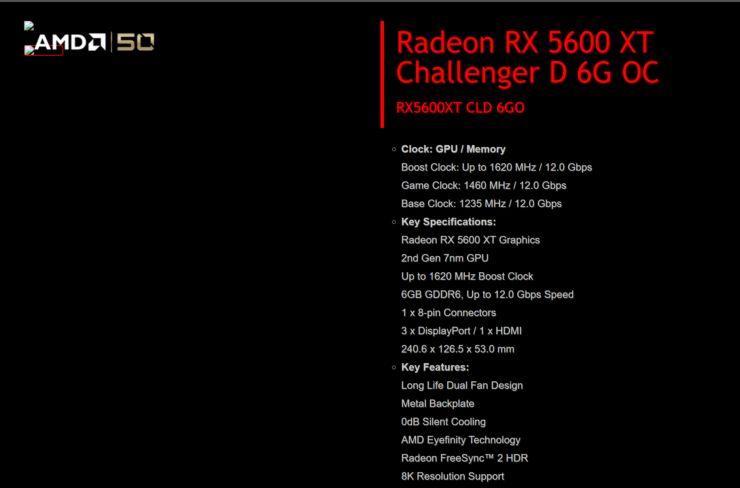RX 5600 XT RX 5600 XT