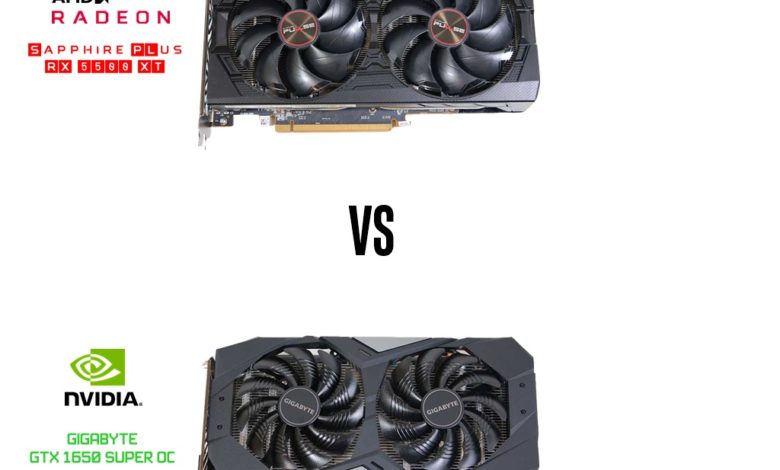 RX 5500 XT vs GTX 1650 SUPER