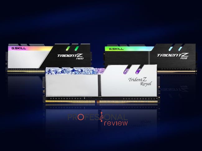 nuevo kits memoria RAM G.Skill baja latencia
