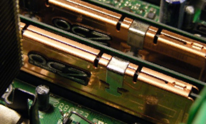 RAM distorsión