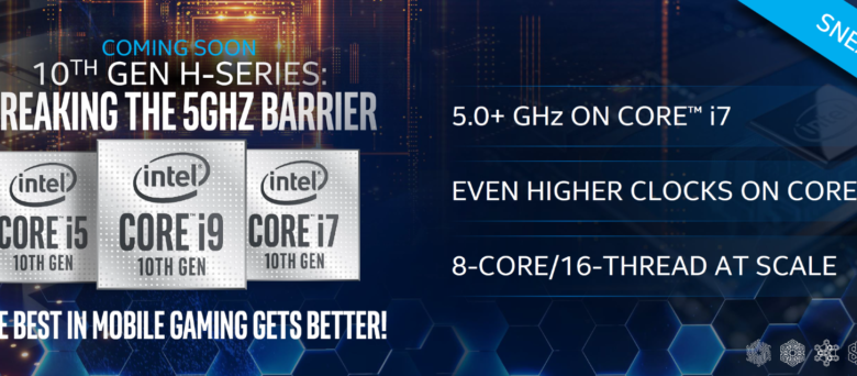 10ª gen portátiles intel Core i5, i7 i9