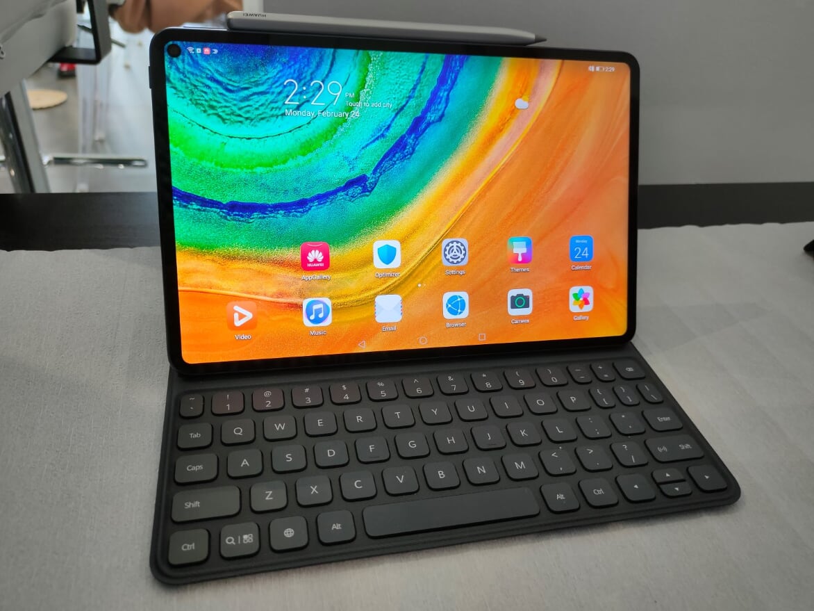 Huawei MatePad Pro, Un con teclado incorporado de 10.8''