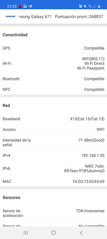 Samsung Galaxy A71