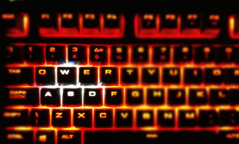 teclado WASD