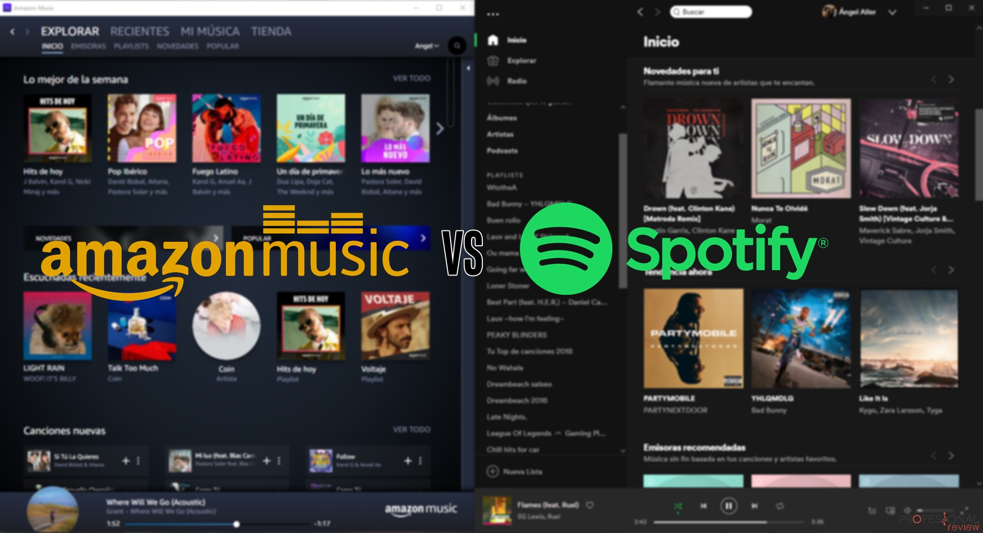 Spotify vs Amazon Music ¿Qué servicio de streaming es mejor?