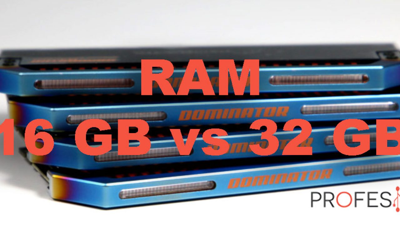 Burro novedad Nutrición 16 GB vs 32 GB – Rendimiento de memoria RAM en juegos y ventajas