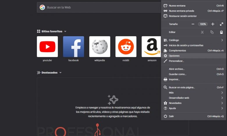 Firefox limpiar archivos temporales