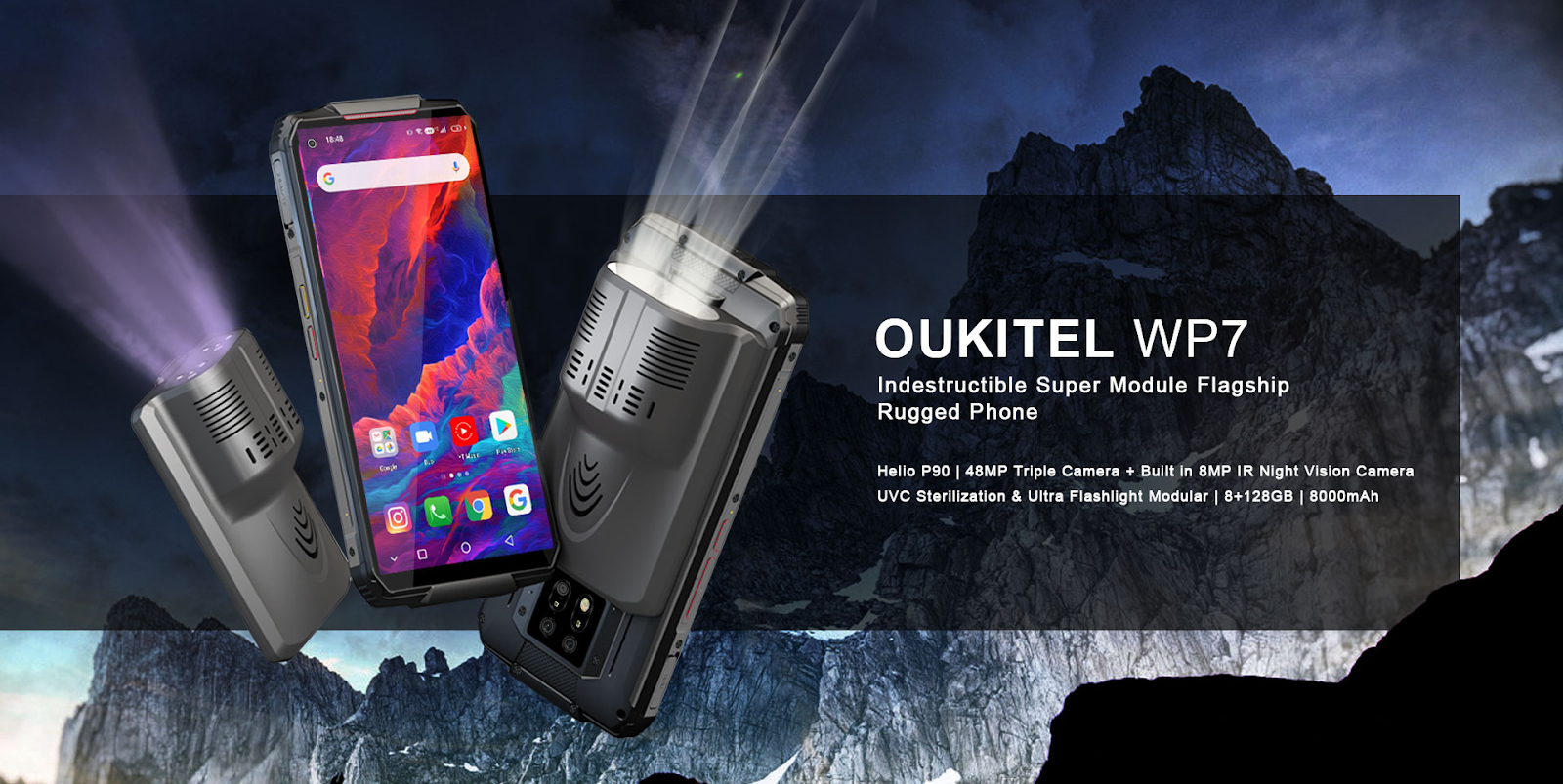 Oukitel - Teléfonos resistentes a precio muy asequible