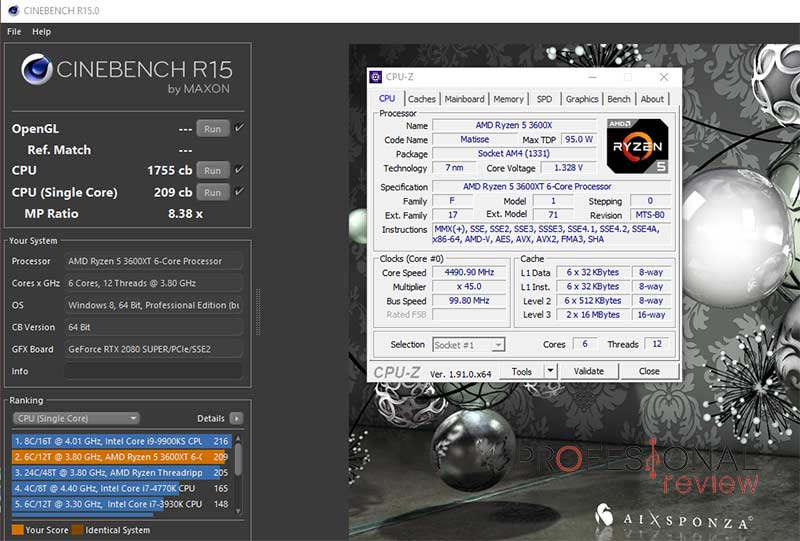 AMD Ryzen 5 3600XT Overclocking
