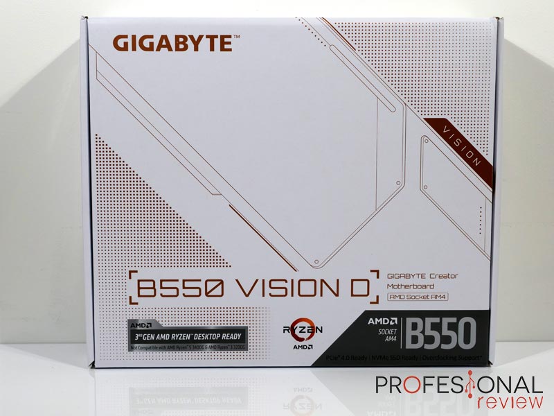 Gigabyte B550 VISION D review