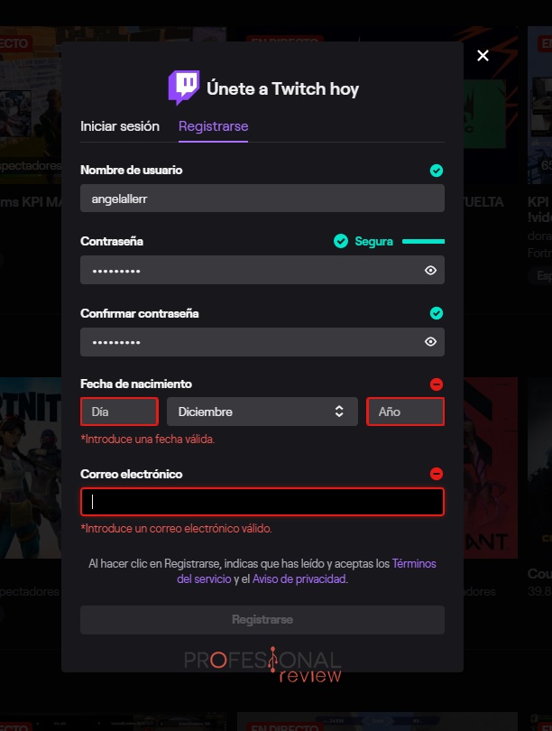 cómo hacer streaming twitch