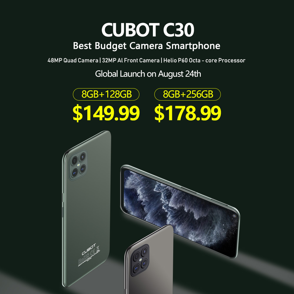 Cubot C30: un smartphone con cuatro cámaras muy barato