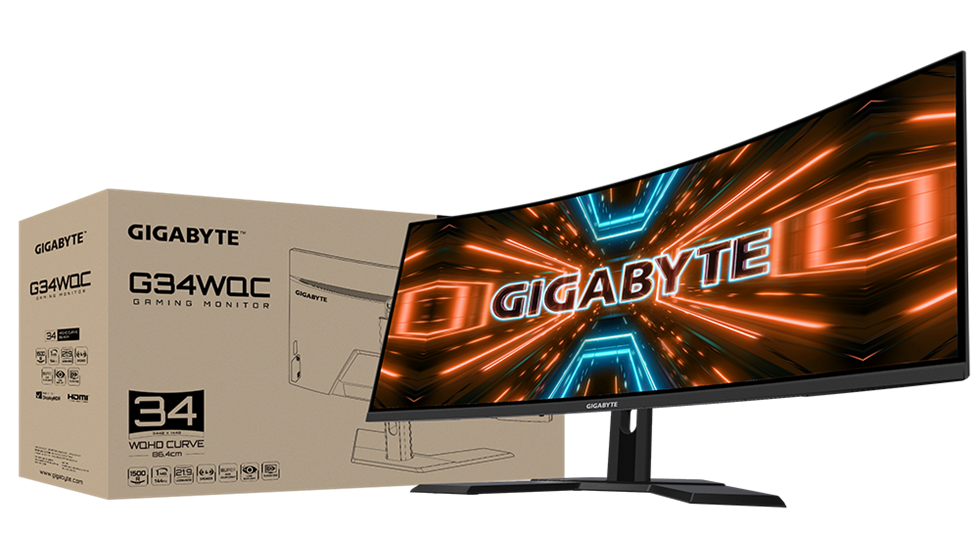 GIGABYTE G34WQC: nuevo monitor gaming curvo de 34 pulgadas