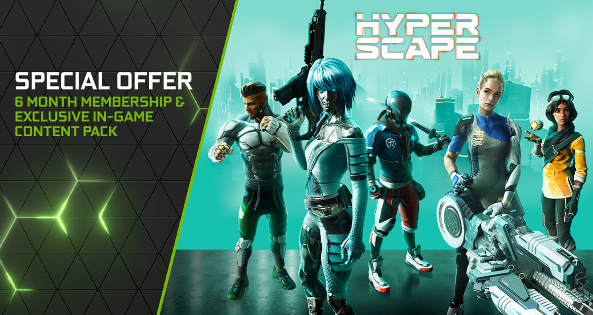 Hyper Scape llega a GeForce NOW con un nuevo bundle