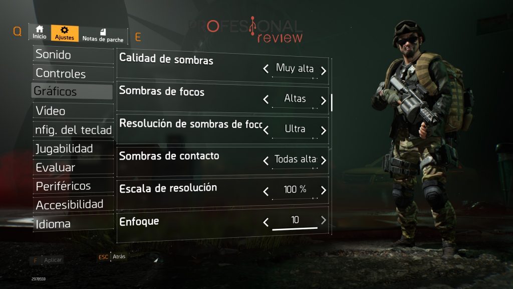 PC tapa cerrada The Division 2