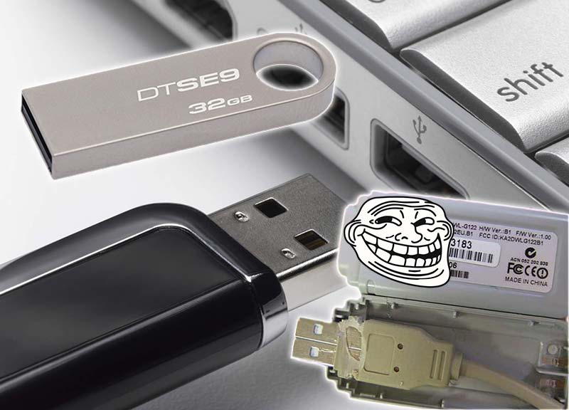 Saber si un pendrive USB es falso