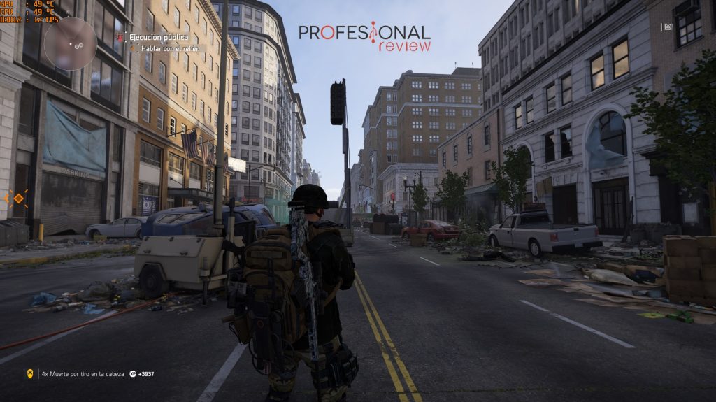 tapa abierta PC pruebas The Division 2