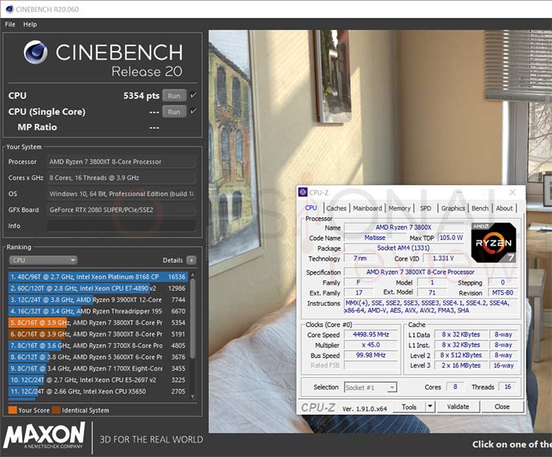 AMD Ryzen 7 3800XT Overclocking