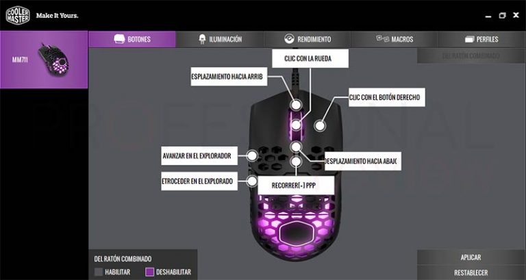 Cooler Master MM711 Review en Español (Análisis completo)