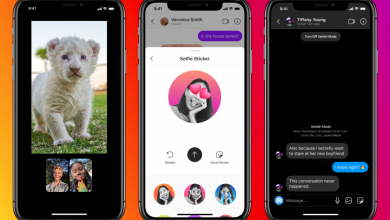 Instagram Messenger mensajes