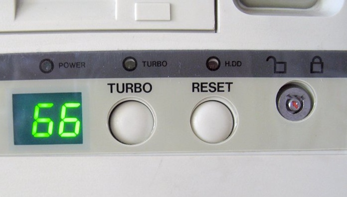 botón turbo