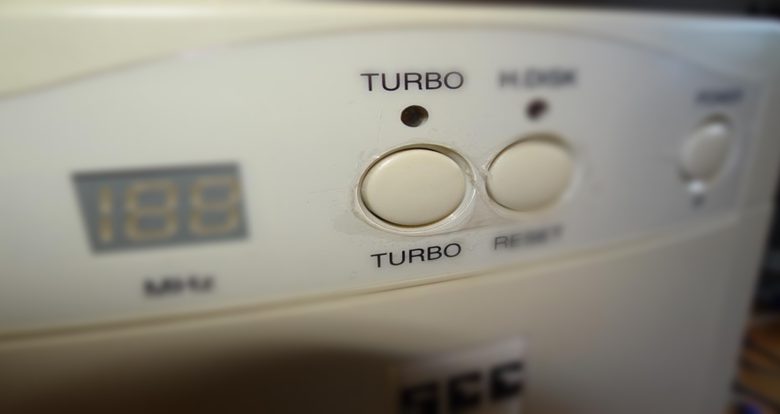 botón turbo