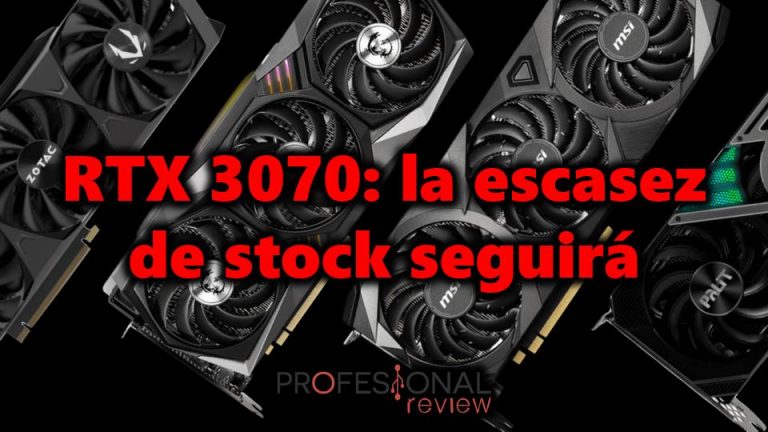 Escasez de RTX 3070: apenas hay unidades a 10 días de su lanzamiento