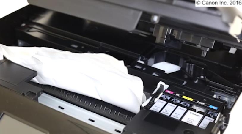Arreglar una impresora atascada