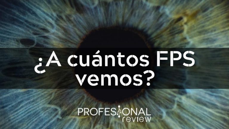 ¿Cuántos FPS ve el ojo humano? Jugamos mejor a 30 ,60 o 144 FPS 🥇