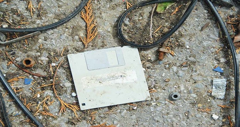 disquete antiguo usar