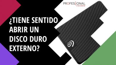 Abrir un disco duro externo